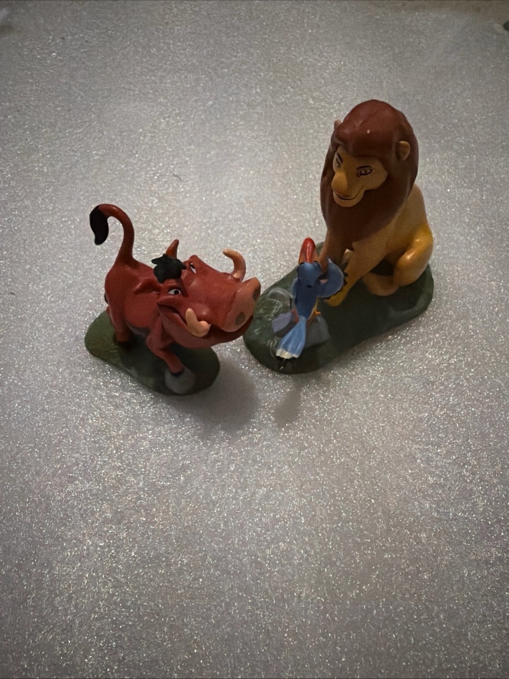 Disney The Lion King Simba & Pumbaa Figure Duo - Brown & Red